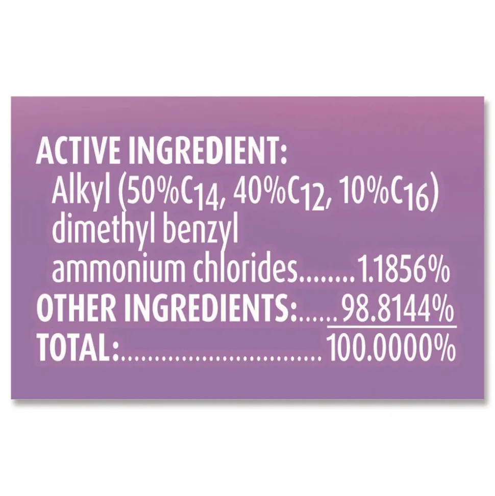 LYSOL Brand 144 oz. Bottle Clean and Fresh Multi-Surface Disinfectant Cleaner - Lavender and Orchid Essence (4/Carton)