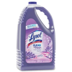 LYSOL Brand 144 oz. Bottle Clean and Fresh Multi-Surface Disinfectant Cleaner - Lavender and Orchid Essence