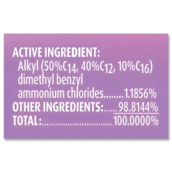 LYSOL Brand 144 oz. Bottle Clean and Fresh Multi-Surface Disinfectant Cleaner - Lavender and Orchid Essence