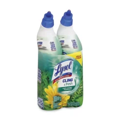 LYSOL Brand 24 oz. Cling and Fresh Toilet Bowl Cleaner - Forest Rain (2/Pack)