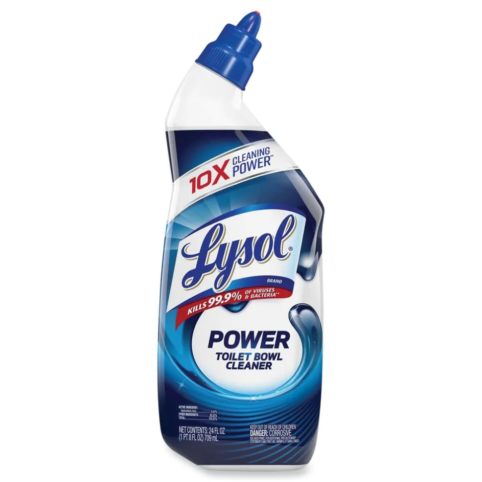 LYSOL Brand 24 oz. Disinfectant Toilet Bowl Cleaner - Atlantic Fresh (2/Pack)