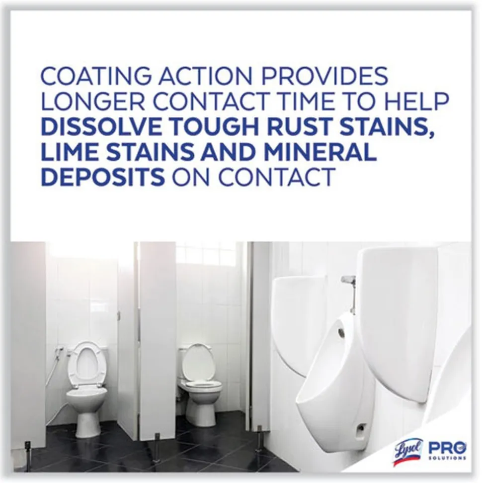 LYSOL Brand 24 oz. Disinfectant Toilet Bowl Cleaner - Atlantic Fresh (2/Pack)