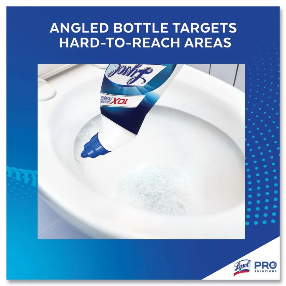 LYSOL Brand 24 oz Disinfectant Toilet Bowl Cleaner - Atlantic Fresh (9/Carton)