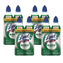 LYSOL Brand 24 oz Disinfectant Toilet Bowl Cleaner with Bleach (4/Carton)