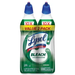 LYSOL Brand 24 oz Disinfectant Toilet Bowl Cleaner with Bleach (2/Pack)