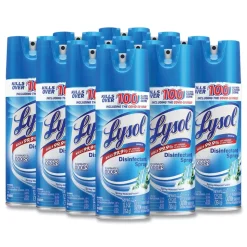 LYSOL Brand 12.5 oz. Liquid Disinfectant Spray - Spring Waterfall Scent