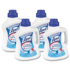 LYSOL Brand 90 oz Liquid Laundry Sanitizer - Crisp Linen (4/Carton)
