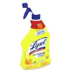 LYSOL Brand 32 oz. Spray Bottle Ready-to-Use All-Purpose Cleaner - Lemon Scent (12/Carton)