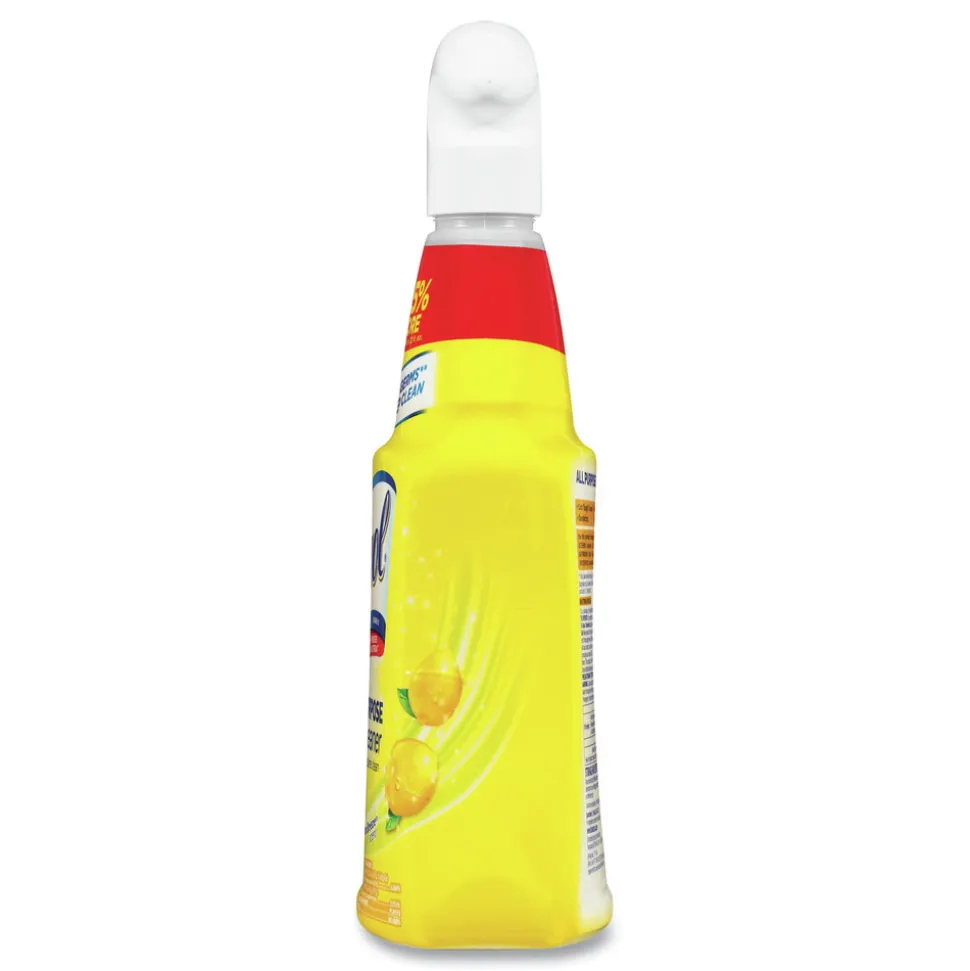 LYSOL Brand 32 oz. Spray Bottle Ready-to-Use All-Purpose Cleaner - Lemon Scent (12/Carton)