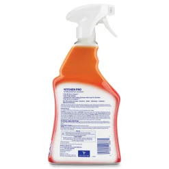 LYSOL Brand 22 oz. Spray Bottle Kitchen Pro Antibacterial Cleaner - Citrus Scent (9/Carton)