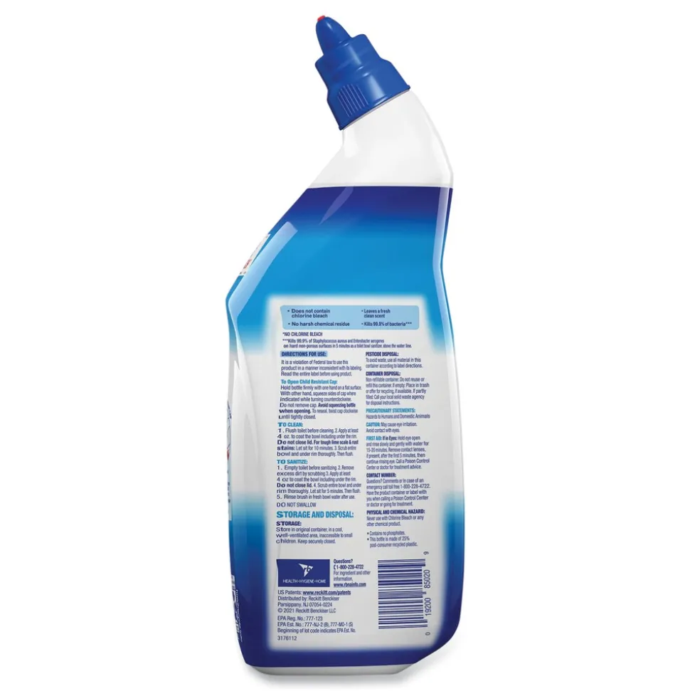 LYSOL Brand 24 oz. Toilet Bowl Cleaner with Hydrogen Peroxide - Ocean Fresh Scent