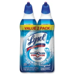 LYSOL Brand 24 oz Toilet Bowl Cleaner with Hydrogen Peroxide - Ocean Fresh (4/Carton)