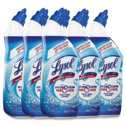 LYSOL Brand 24 oz Toilet Bowl Cleaner with Hydrogen Peroxide - Ocean Fresh Scent (9/Carton)