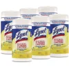 LYSOL Brand 1 Ply 7 in. x 7.25 in. Lemon and Lime Blossom Disinfecting Wipes - White (6/Carton)