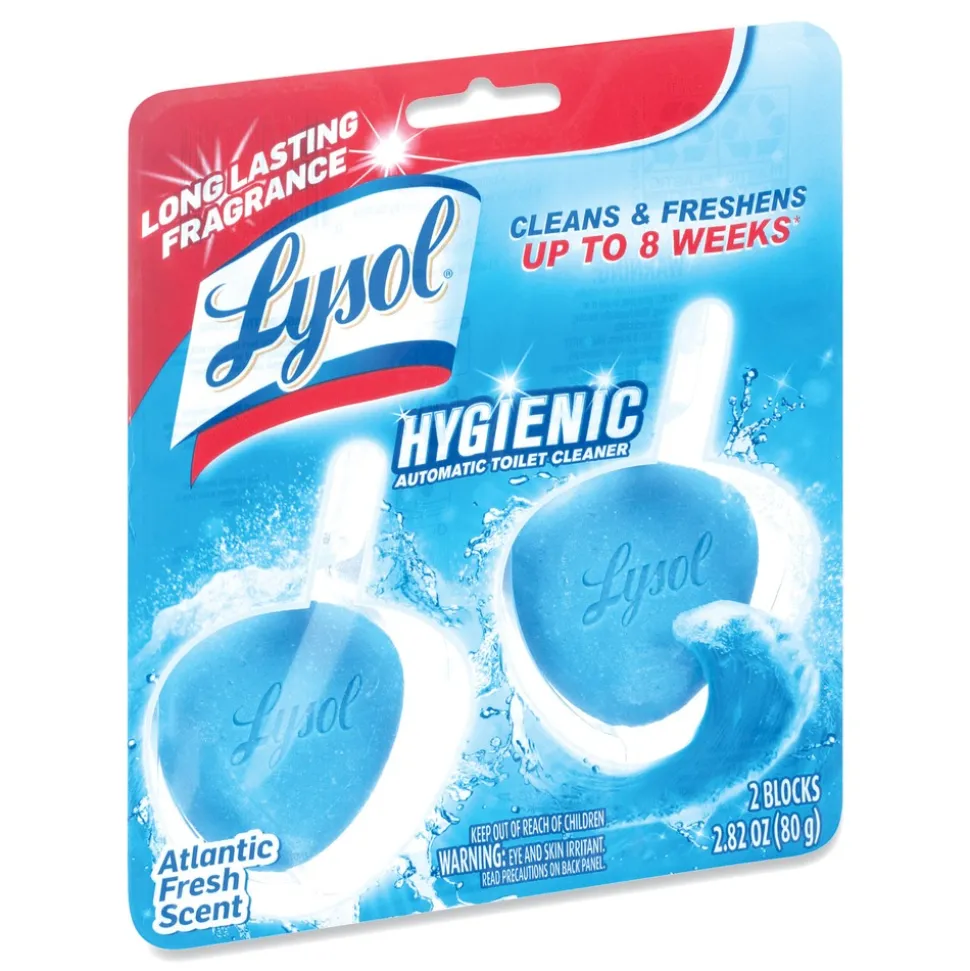 LYSOL Brand Hygienic Automatic Toilet Bowl Cleaner - Atlantic Fresh (2/Pack)
