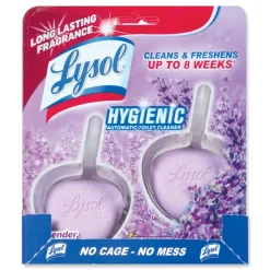 LYSOL Brand Hygienic Automatic Toilet Bowl Cleaner - Cotton Lilac (2/Pack)