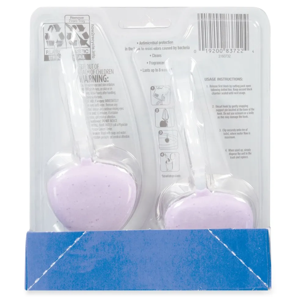 LYSOL Brand Hygienic Automatic Toilet Bowl Cleaner - Cotton Lilac (2/Pack)