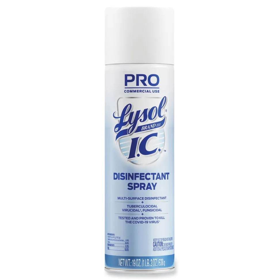 LYSOL Brand I.C. 19 oz. Aerosol Disinfectant Spray - Original (12/Carton)