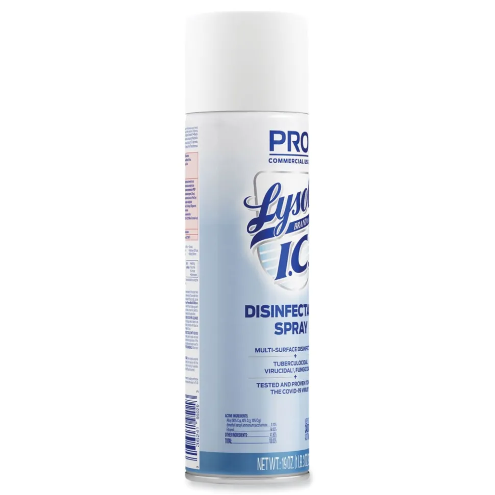 LYSOL Brand I.C. 19 oz. Aerosol Disinfectant Spray - Original (12/Carton)
