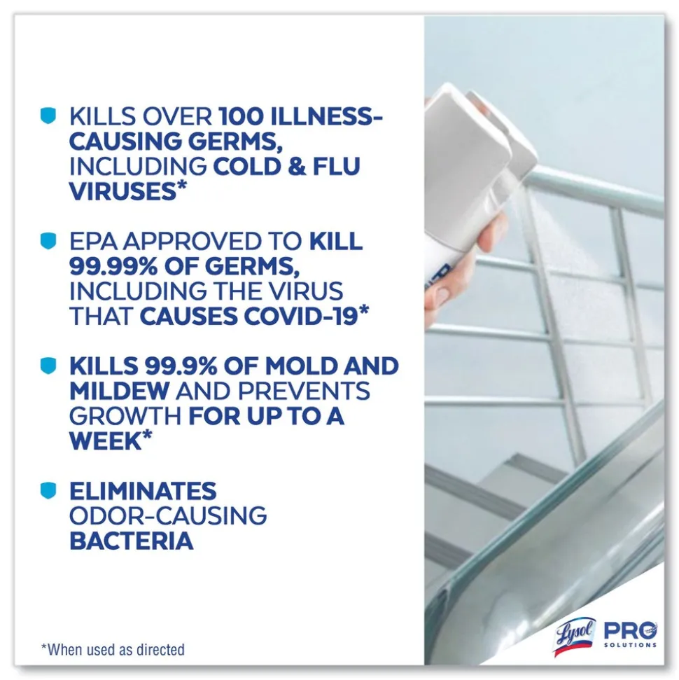 LYSOL Brand I.C. 19 oz. Aerosol Disinfectant Spray - Original (12/Carton)