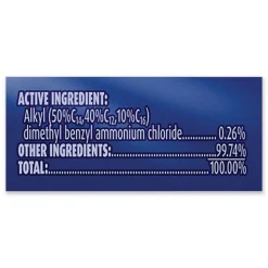 LYSOL Brand 1-Ply 7 in. x 7.25 in. Disinfecting Wipes - Lemon and Lime Blossom Scent, White (3/Carton)