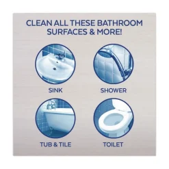 LYSOL Brand Power 22 oz. Trigger Spray Bottle Liquid Disinfectant Bathroom Foamer - Unscented (6/Carton)