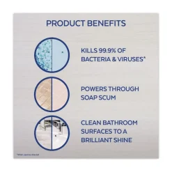 LYSOL Brand Power 22 oz. Trigger Spray Bottle Liquid Disinfectant Bathroom Foamer - Unscented (6/Carton)