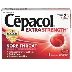 Lysol Extra Strength Sore Throat Lozenge - Cherry (384/Carton)