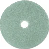 3M 3100 19 in. Diameter Ultra High-Speed Floor Burnishing Pads - Aqua (5/Carton)