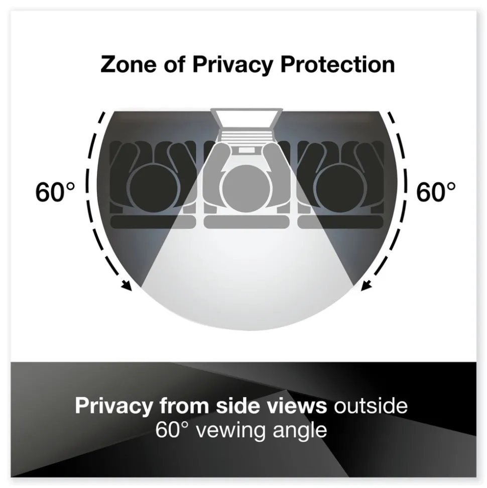 3M 16:9 Aspect Ratio Comply Magnetic Attach Privacy Filter for 24 in. Widescreen iMac