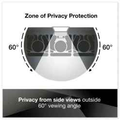 3M 16:9 Aspect Ratio Comply Magnetic Attach Privacy Filter for 21.5 in. Widescreen Flat Panel Monitor