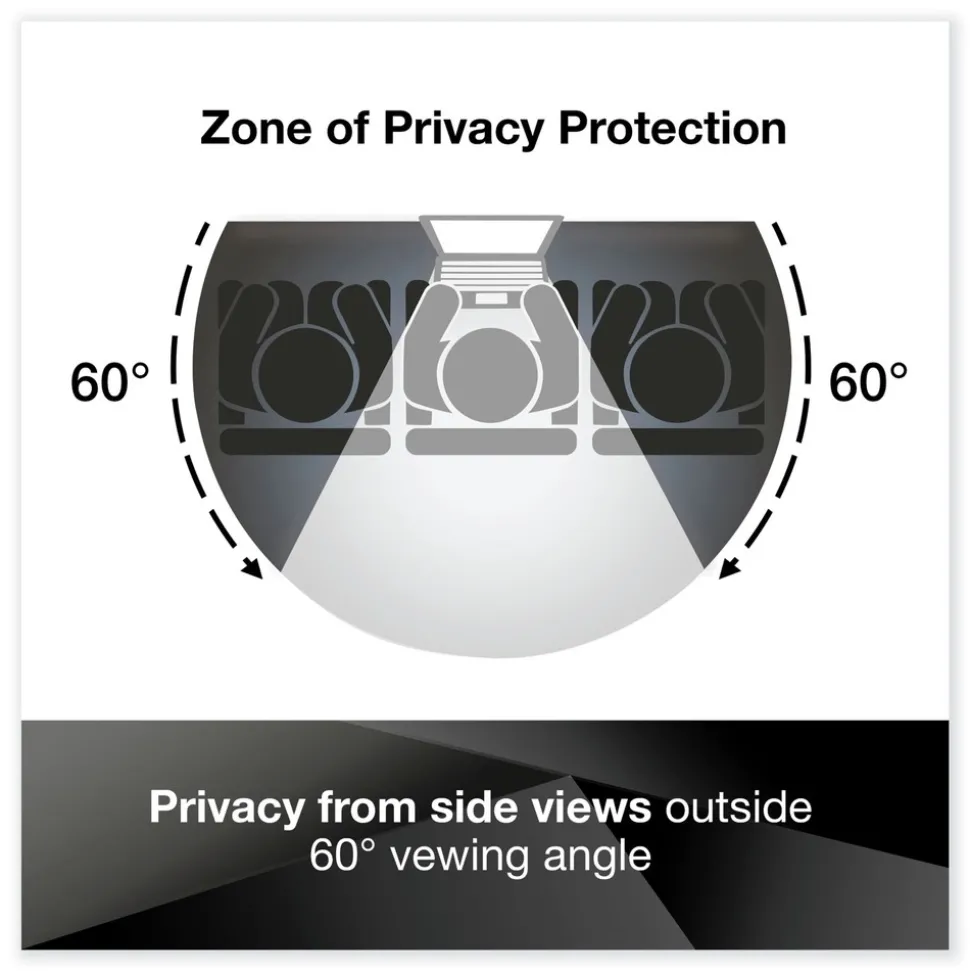 3M 16:9 Aspect Ratio Comply Magnetic Attach Privacy Filter for 21.5 in. Widescreen Flat Panel Monitor