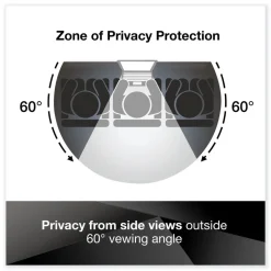 3M 16:9 Aspect Ratio Comply Magnetic Attach Privacy Filter for 23.8 in. Widescreen Flat Panel Monitor