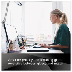 3M 16:9 Aspect Ratio Comply Magnetic Attach Privacy Filter for 23.8 in. Widescreen Flat Panel Monitor