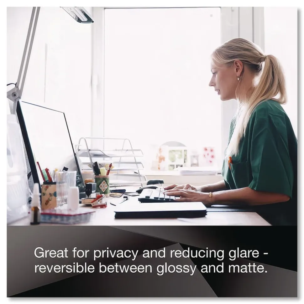 3M 16:9 Aspect Ratio Frameless Blackout Privacy Filter for 23 in. Widescreen Flat Panel Monitor