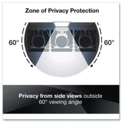 3M 16:9 Aspect Ratio Frameless Blackout Privacy Filter for 27 in. Widescreen iMac