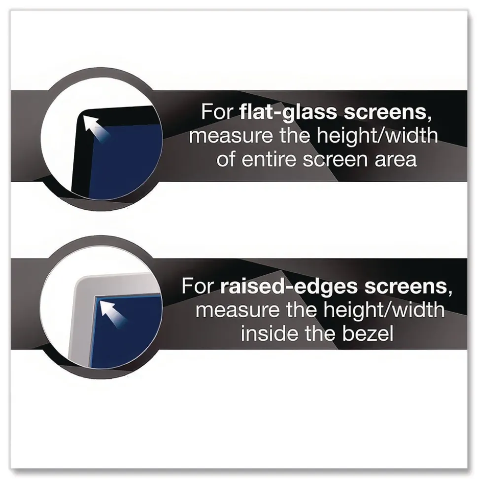 3M 16:9 Aspect Ratio Frameless Blackout Privacy Filter for 24 in. Widescreen Flat Panel Monitor