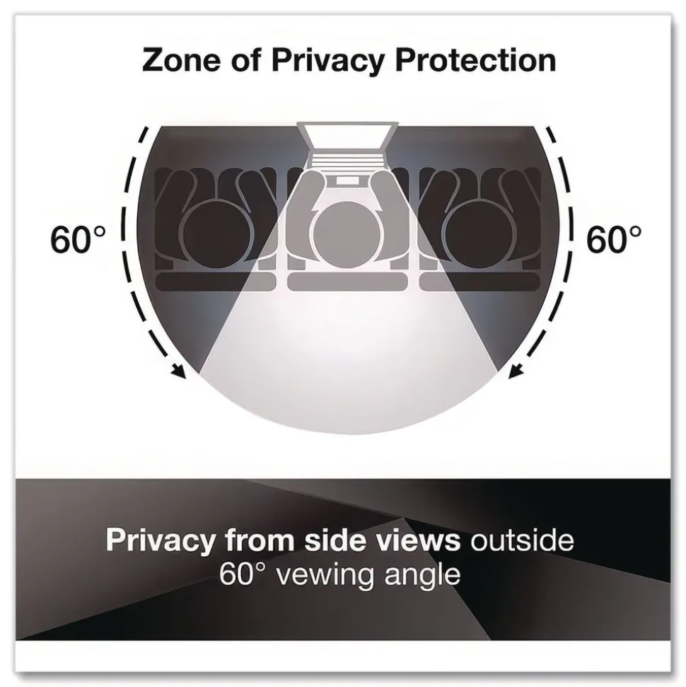 3M 16:9 Aspect Ratio Frameless Blackout Privacy Filter for 24 in. Widescreen Flat Panel Monitor