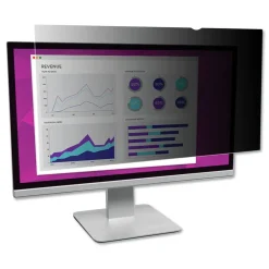 3M 16:10 Aspect Ratio High Clarity Privacy Filter for 24 in. Widescreen Flat Panel Monitor