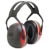3M 28 dB NRR PELTOR Over-the-Head Earmuffs - Black/Red (10/Carton)