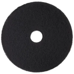 3M 15 in. Diameter Low-Speed High Productivity Floor Pad 7300 - Black (5/Carton)