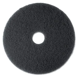 3M 20 in. Diameter Low-Speed High Productivity Floor Pads 7300 - Black (5/Carton)