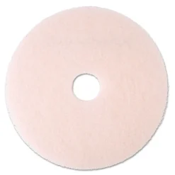 3M 20 in. Eraser Burnish Floor Pads - Pink (5/Carton)