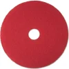 3M 14 in. Low-Speed Buffer Floor Pads - Red (5/Carton)