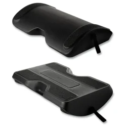 3M 19.98 in. x 11.97 in. x 4.2 in. Foot Rest for Standing Desks - Black