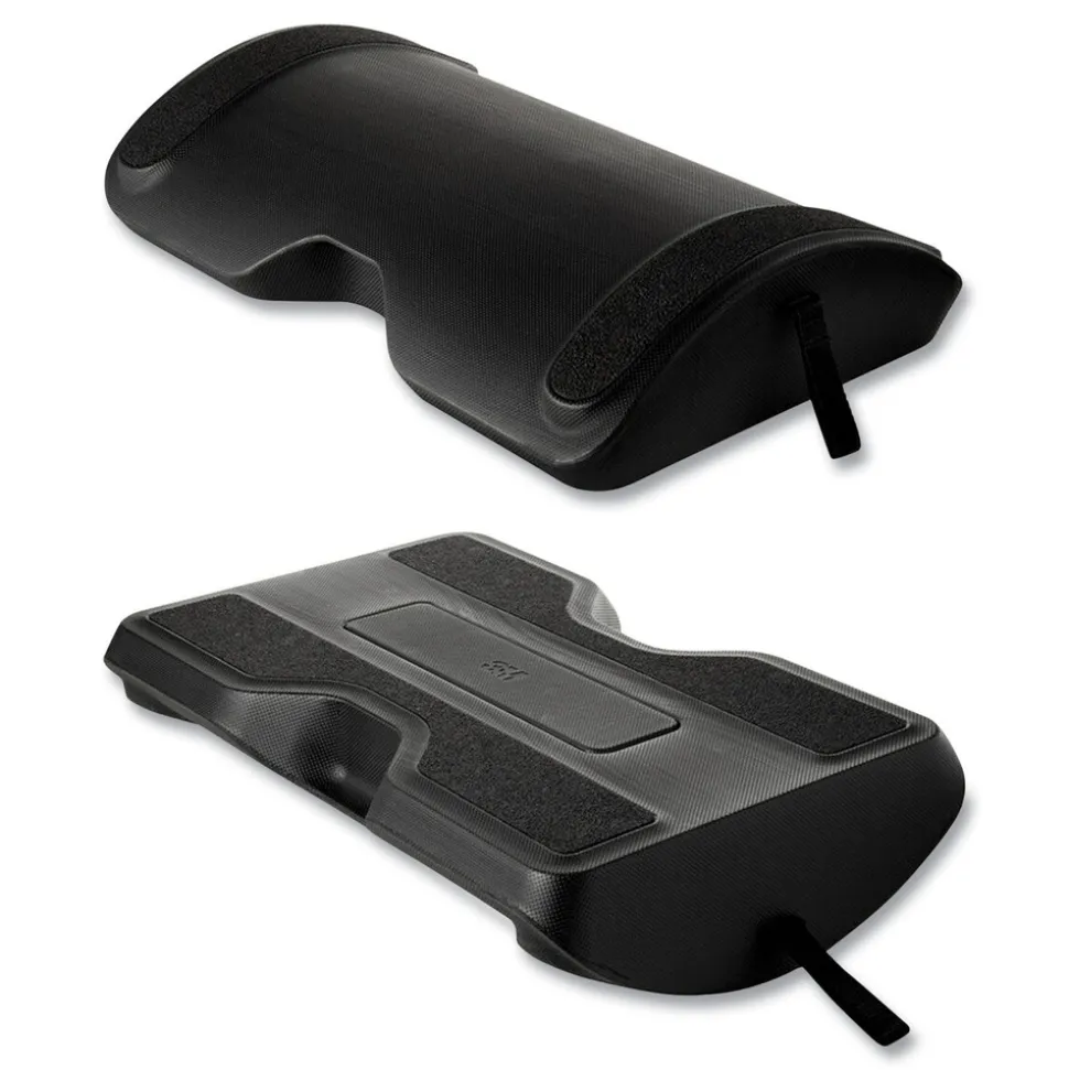 3M 19.98 in. x 11.97 in. x 4.2 in. Foot Rest for Standing Desks - Black