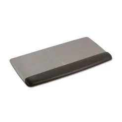3M 19.6 in. x 10.6 in. Antimicrobial Gel Keyboard Wrist Rest Platform - Black/Gray/Silver