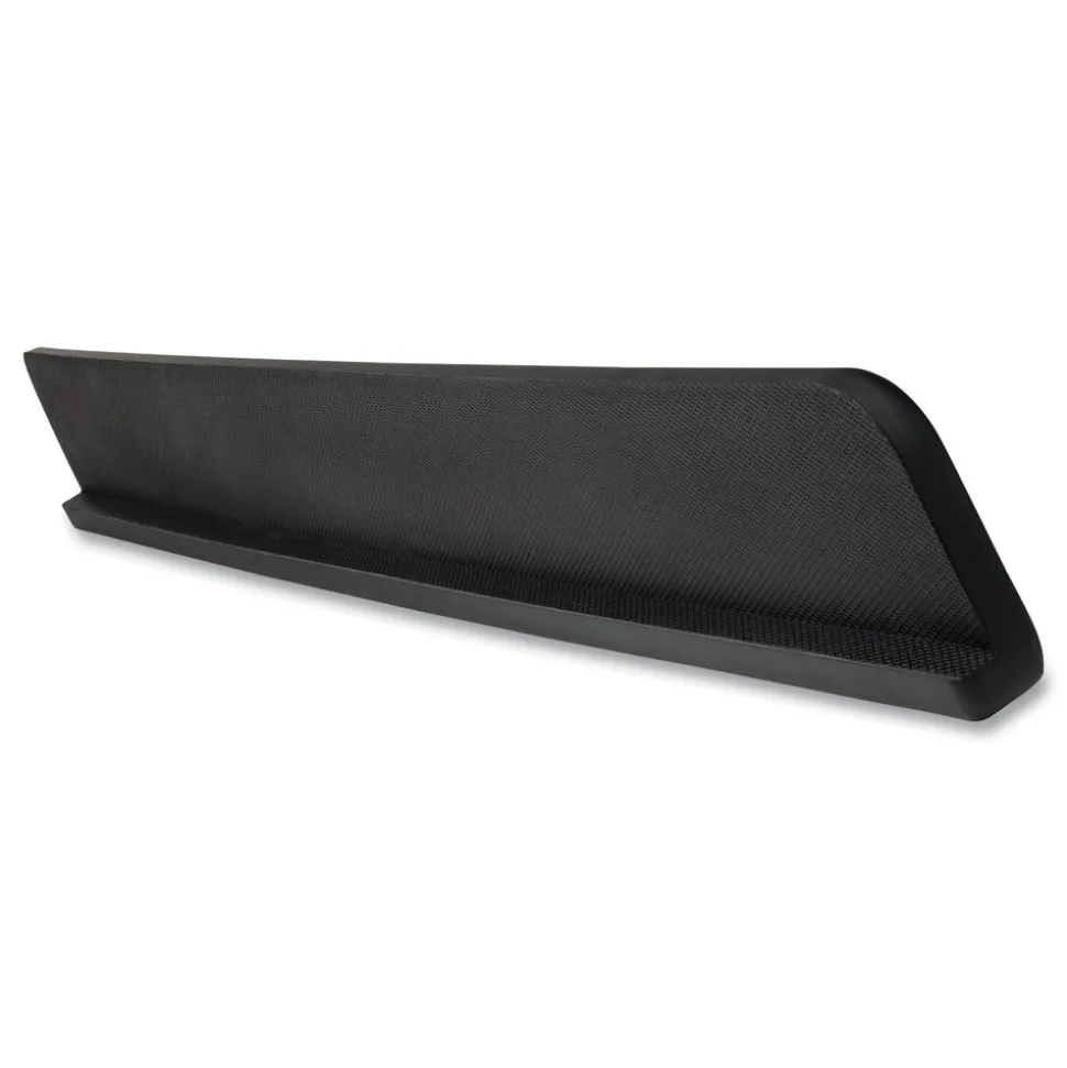 3M 30.13 in. x 3.25 in. Gel Wrist Rest for Standing Desks - Black