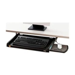 3M 23 in. x 14 in. Under Desk Keyboard Drawer - Black