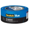 3M 2 in. x 60 yds 3 in. Core Original Multi-Surface Painter's Tape - Blue (1-Roll)